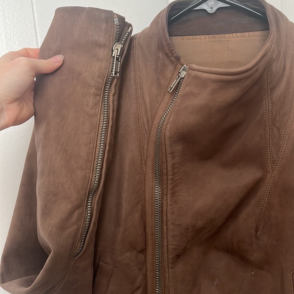 Rick Owens Leather Jacket - Picture 5 of 5